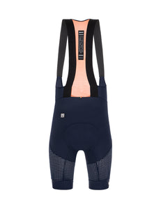 Freccia Cycling bib shorts in Navy Blue by Santini