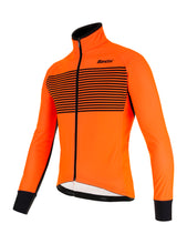 Color Winter Jacket in Flouro Orange by Santini