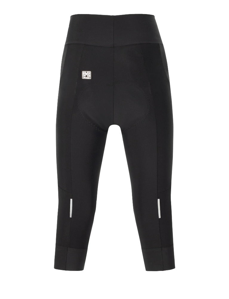 Alba Womens 3/4 Cycling Knickers Black by Santini