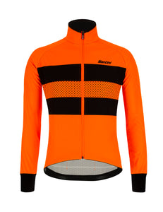 Color Bengal Jacket in Flouro Orange by Santini