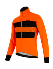 Color Bengal Jacket in Flouro Orange by Santini