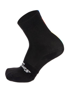 UCI Rainbow - Cycling Socks - High Profile - by Santini