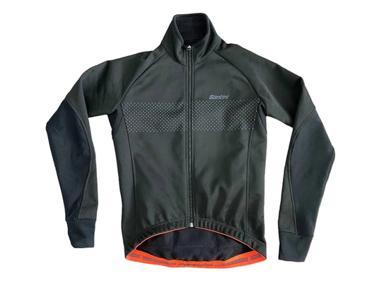 SAETTA WINTER CYCLING JACKET IN BLACK