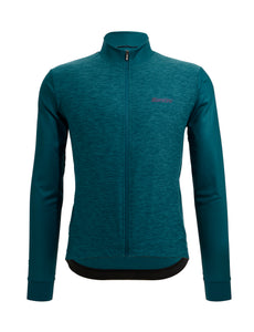 Colore Puro Long Sleeve Jersey - Teal by Santini