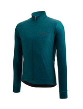 Colore Puro Long Sleeve Jersey - Teal by Santini