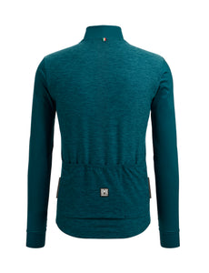 Colore Puro Long Sleeve Jersey - Teal by Santini