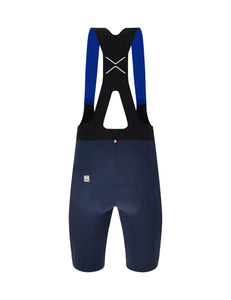 Redux Speed Mens Bibshorts Navy Blue by Santini