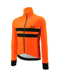 Colore Halo Winter Jacket in Flouro Orange by Santini