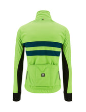 Colore Halo Winter Jacket in Flouro Green by Santini