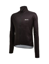 Nebula Packable Winter Cycling Jacket Black by Santini