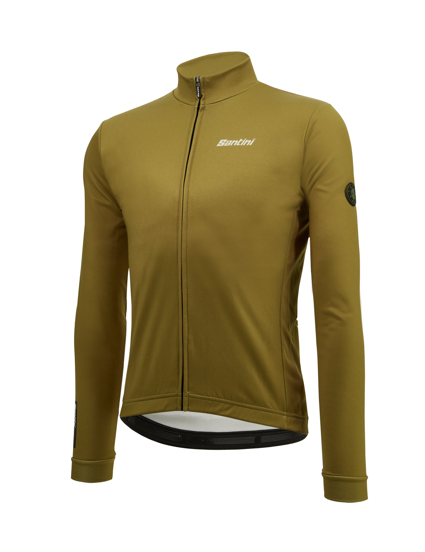 Gravel Core LONG-SLEEVED JERSEY in Military Green by Santini