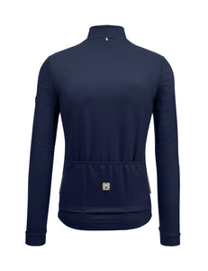 Gravel Core LONG-SLEEVED JERSEY in Blue by Santini