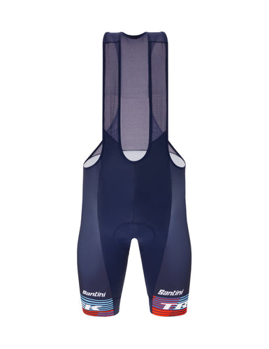 TREK FACTORY RACING 2023 - BIB SHORTS Navy Blue by Santini