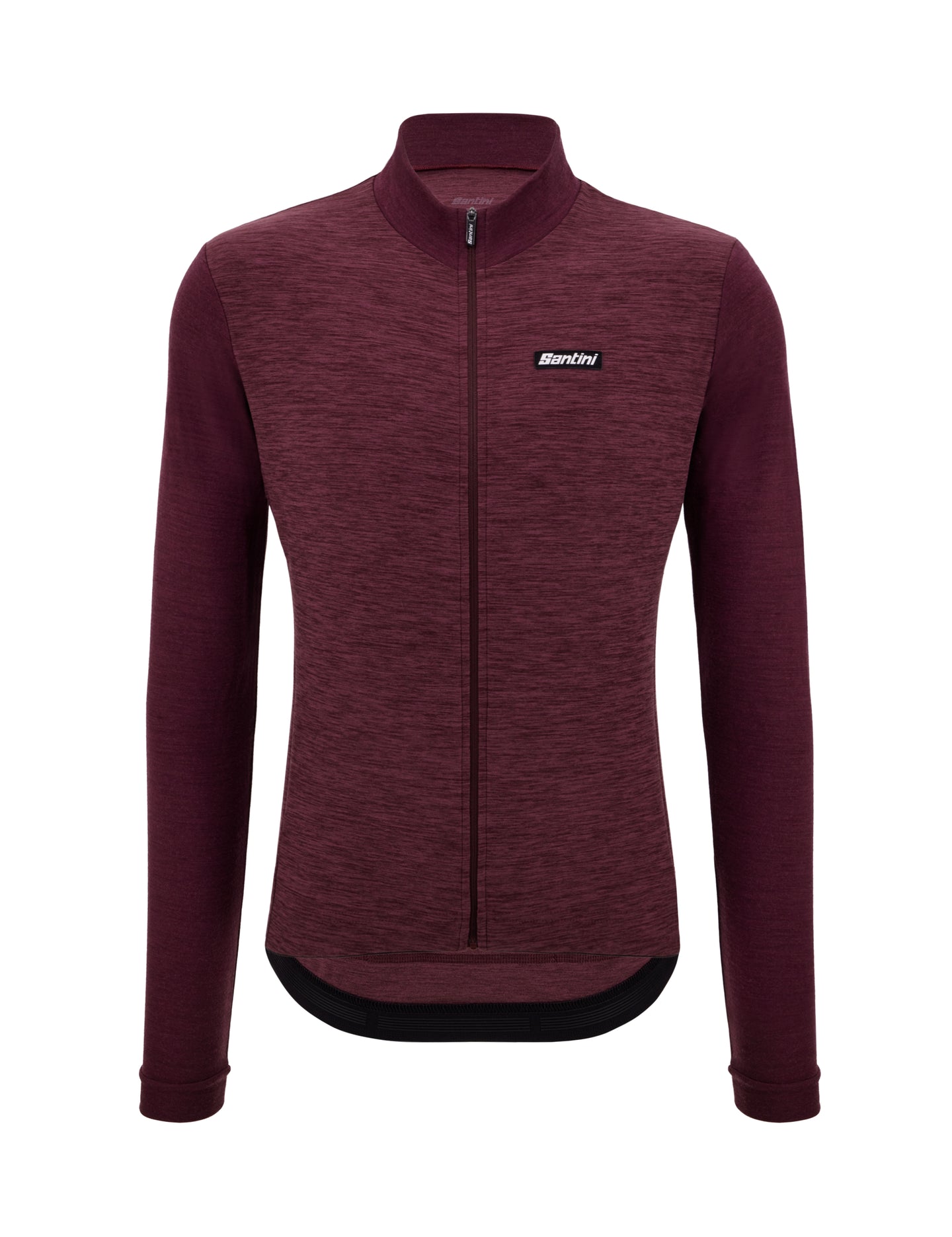 Pure Long Sleeve Jersey - Burgundy by Santini