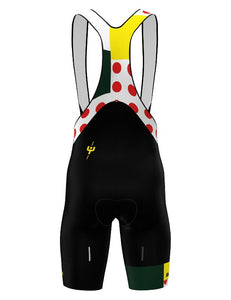 Maillot Jaune Mens Combination Leader Bib Short by Santini