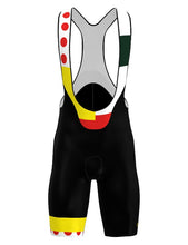 Maillot Jaune Mens Combination Leader Bib Short by Santini