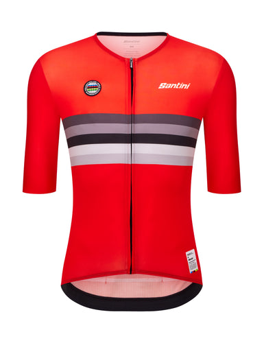 Switzerland - Official UCI World Champion Nations Short Sleeve Cycling Jersey by Santini