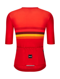 Spain - Official UCI World Champion Nations Short Sleeve Cycling Jersey by Santini