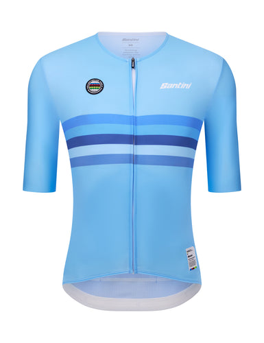 Belgium - Official UCI World Champion Nations Short Sleeve Cycling Jersey by Santini
