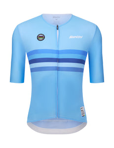 Belgium - Official UCI World Champion Nations Short Sleeve Cycling Jersey by Santini