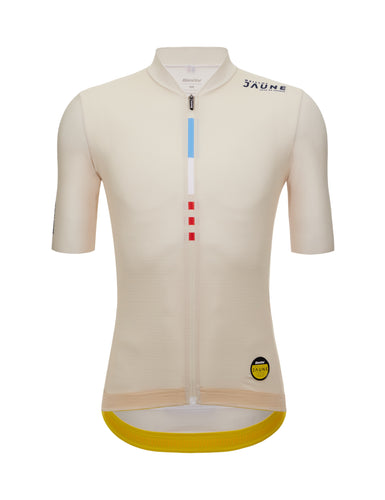 Official 2025 Tour de France MAILLOT JAUNE Mont Ventoux Mens Jersey by Santini