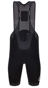 Eroica Wool Mens Bib Shorts in Black by Santini