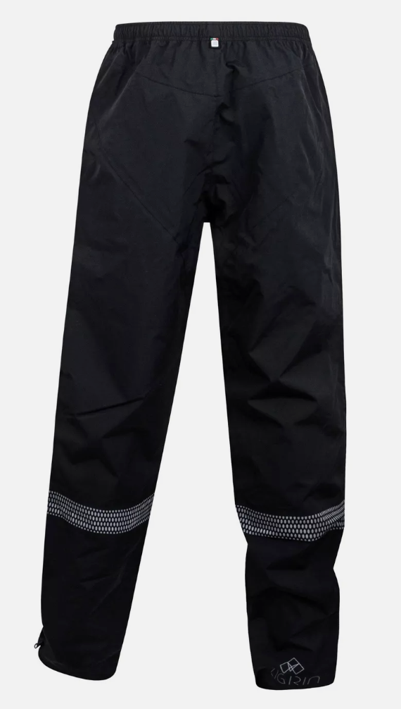Zigrin Men's 365 Rainproof Pants - Black - by Santini