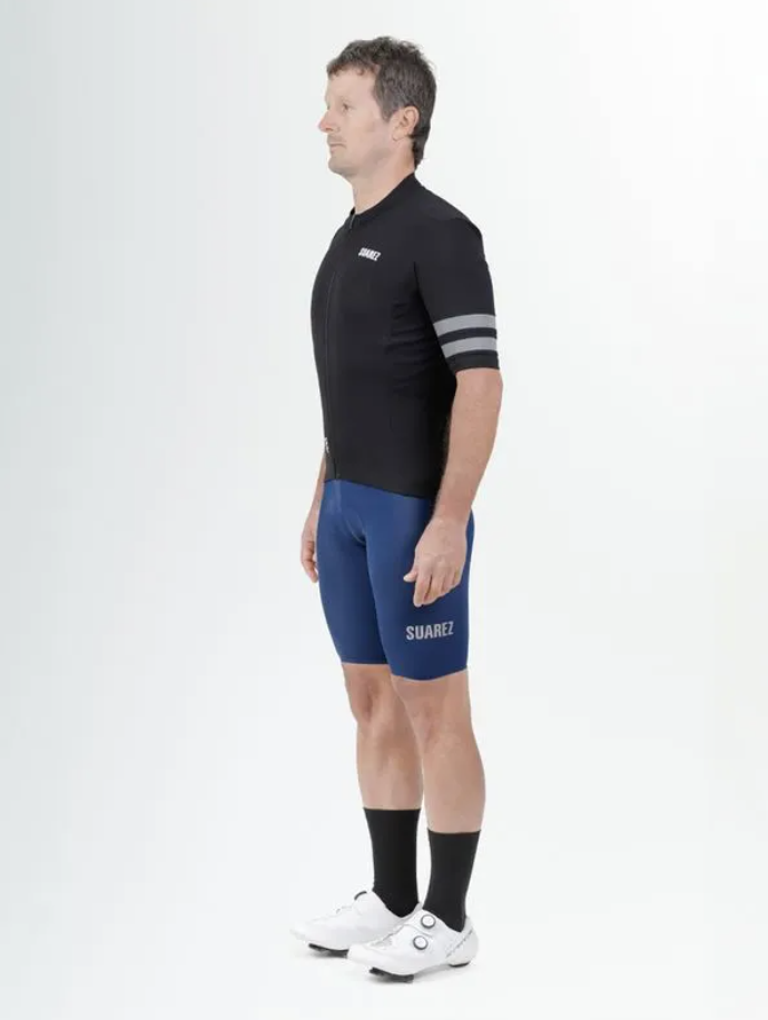 Suarez 2026 Men's Fonte 2.4 Classic Fit Cycling Jersey Black