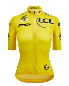 Official Tour de France Womens General Classification Fan Line Leaders Yellow Jersey