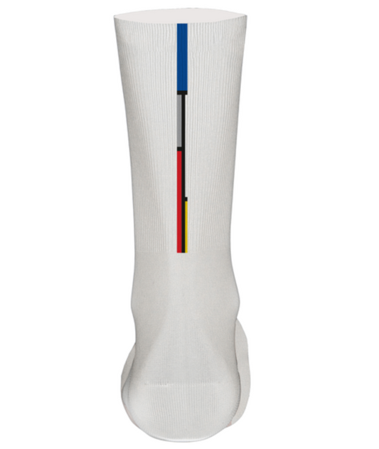 Maillot Jaune 1986 Alpe d'Huez Socks by Santini