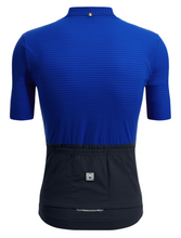 Colore Riga Mens Short Sleeve Jersey Blue by Santini