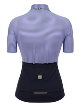 Colore Riga Womens Short Sleeve Jersey Lilac by Santini