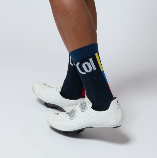 Colombian Federation High Profile Cycling Socks LA by Suarez