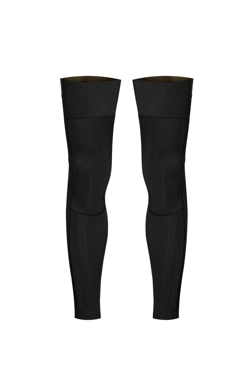 Thermal Shield Leg Warmers Black by Suarez