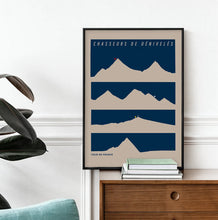 Tour de France Poster - The Legendary Passes of Cycling