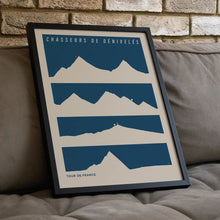 Tour de France Poster - The Legendary Passes of Cycling