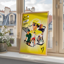 Official Poster for the Women's Tour de France 2025