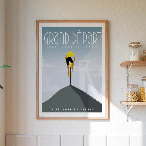 Tour de France Poster - Grand Depart 2025