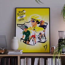 Official Poster for the Women's Tour de France 2025