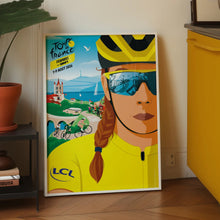 Official Poster for the Women's Tour de France Avec Zwift 2026