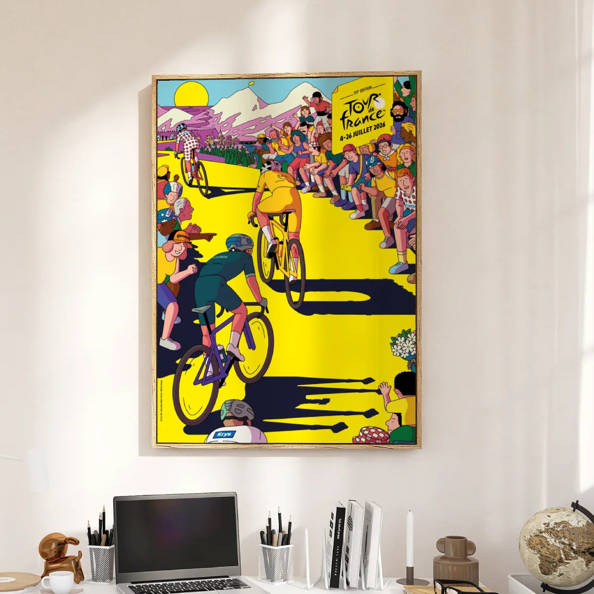Official Poster of the 2026 Men's Tour de France