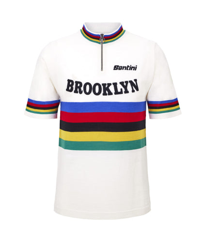 Santini Brooklyn World Champion Short Sleeve Wool Jersey