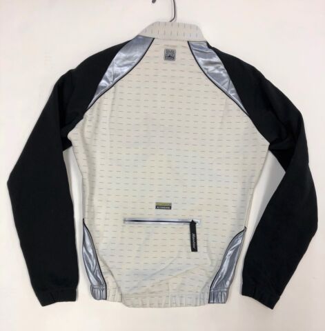 Breezwall Extreme Windproof/Water Resisant Jacket Off White by Santini