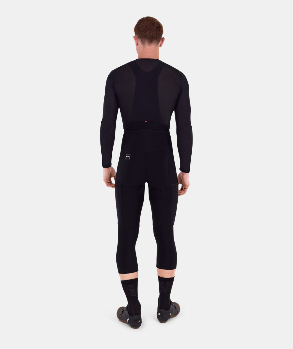 Santini Cargo 2 Mens 3/4 Bib Knickers in Black