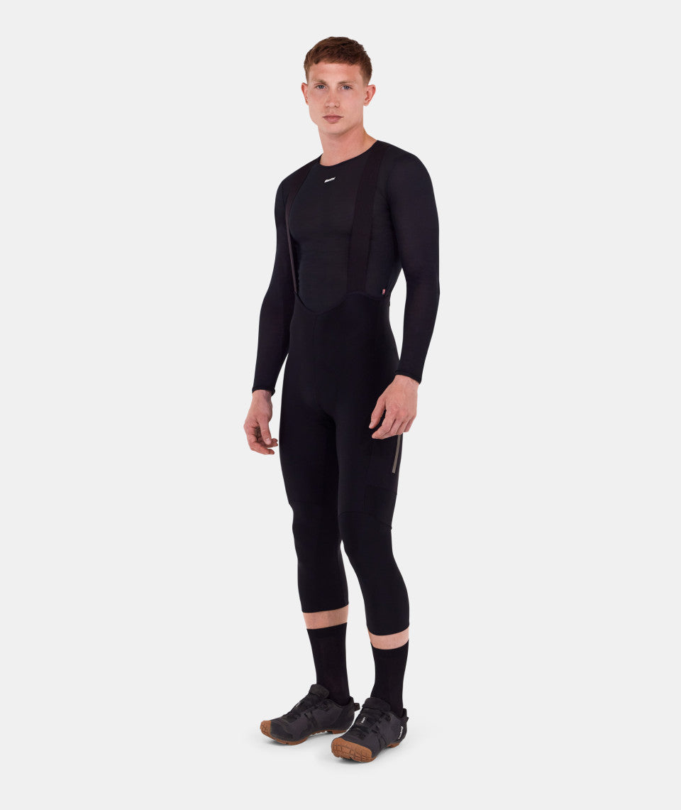 Santini Cargo 2 Mens 3/4 Bib Knickers in Black