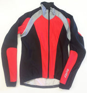 Carves Windproof Mens Cycling Jacket Black/Red by GSG