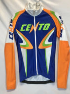Cento Mens Long Sleeve Jersey Blue/Red by GSG