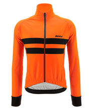 Colore Halo Winter Jacket in Flouro Orange by Santini
