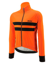 Colore Halo Winter Jacket in Flouro Orange by Santini