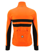 Colore Halo Winter Jacket in Flouro Orange by Santini